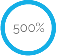 500%