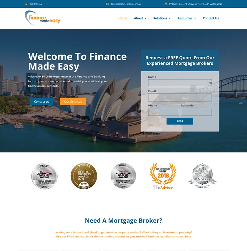Website Design Finance Made Easy
