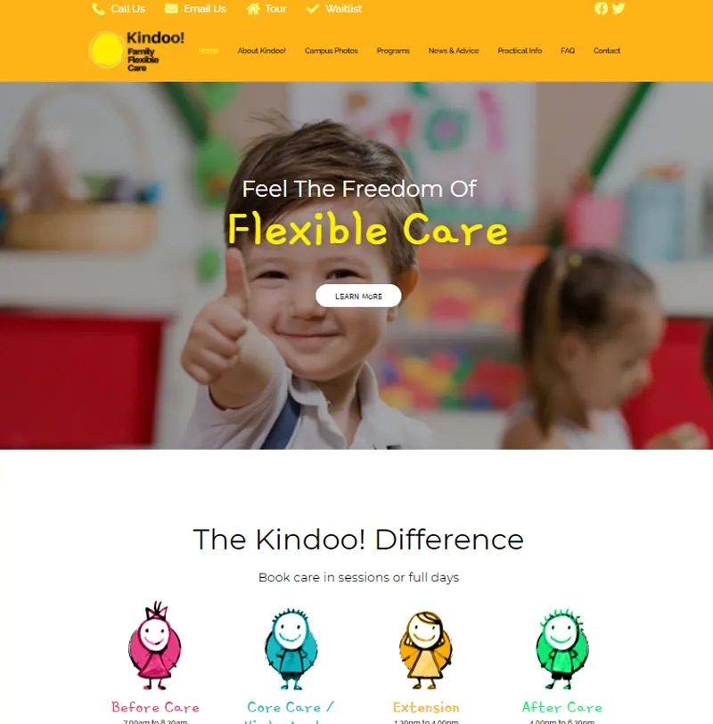 Website Design Kindoo